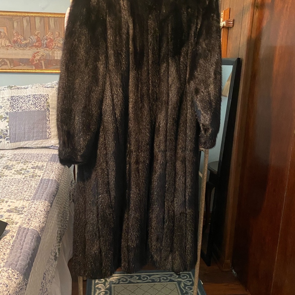 Luxurious Black Mink Coat